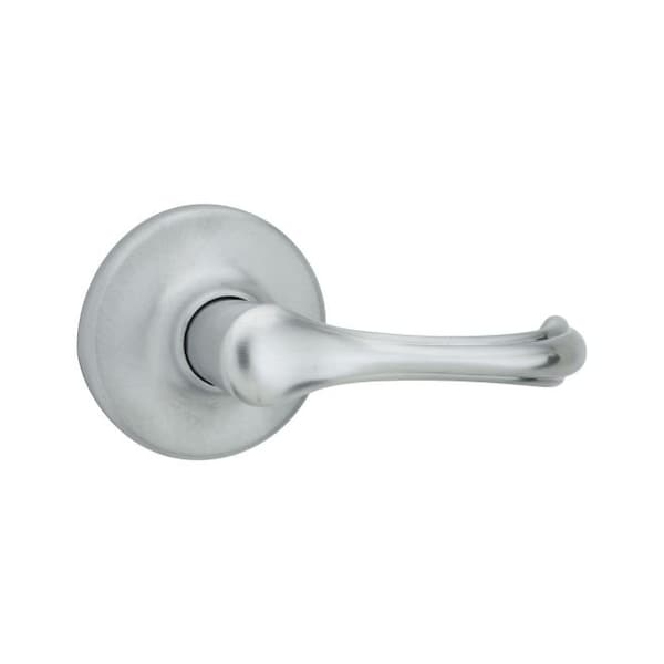 Dorian Lever Interior Single Cylinder Handleset Trim, Satin Chrome